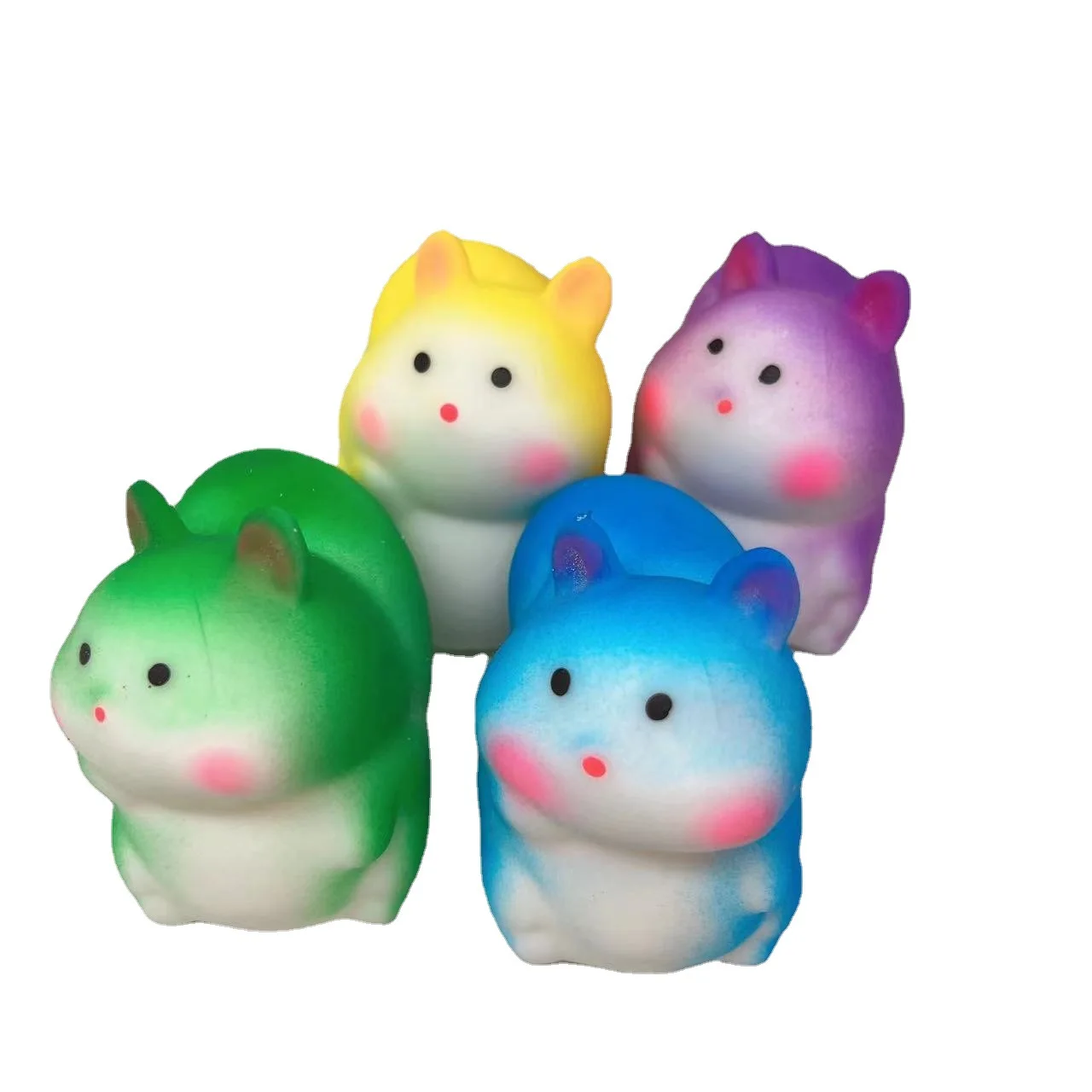 TPR Soft Toy Cute Squirrel Stress Toy Fidget Squeeze Animal Funny Toys for Girls Boys Adults Stress Relief