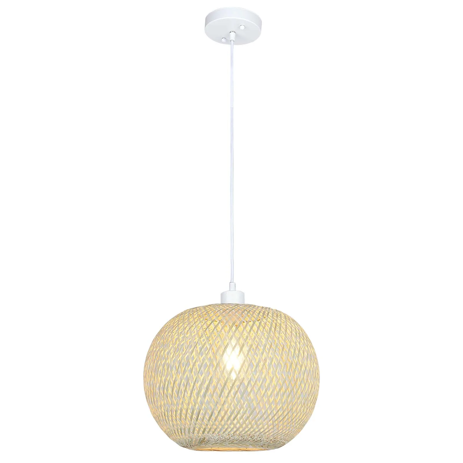 
Modern Handmade Wicker Rattan Bamboo Pendant Lamp 
