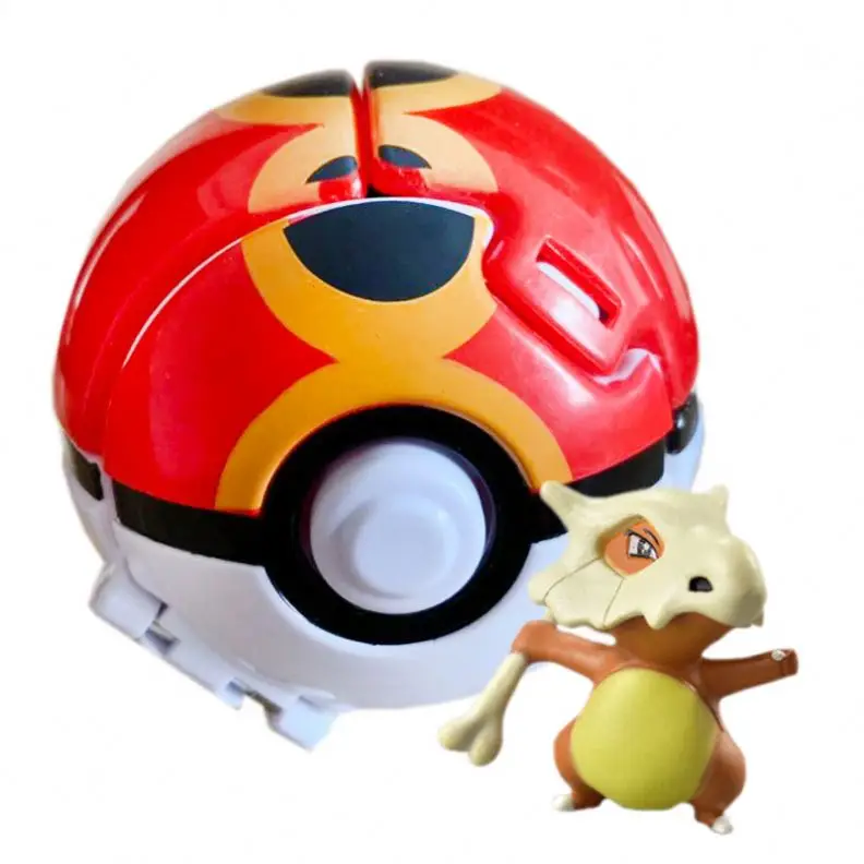 Flip Pet Blast Poke-Ball Poke mon Action Doll Transforming Toy Jenny Turtle Little Fire Dragon Kid Gift