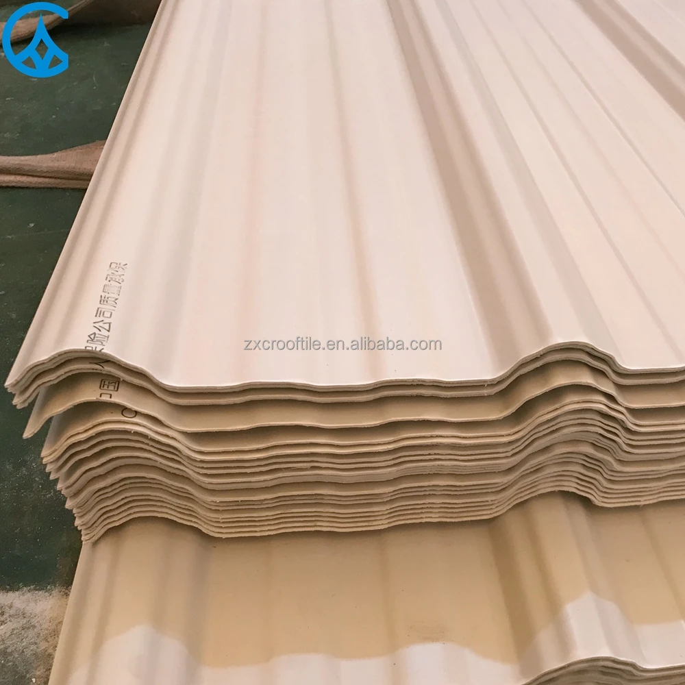 Pvc Plastic Building Corrugated Color Prefab Houses Synthetic Resin Roof Sheets