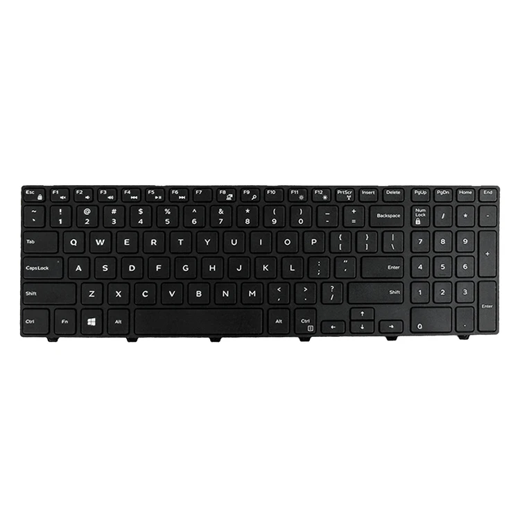 Английская клавиатура BacklitKeyboard для Dell Inspiron 15 3000 5000 3541 3542 3543 5542 3550 5545 5547 3551 3552 3559 3565 3567 3558