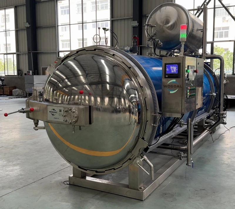 High temperature retort sterilizer canned food autoclave sterilization machine