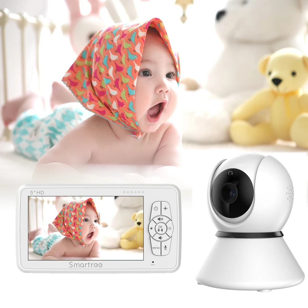 360 Panoramic new portable baby car portable all in one video audio kids baby audio monitor
