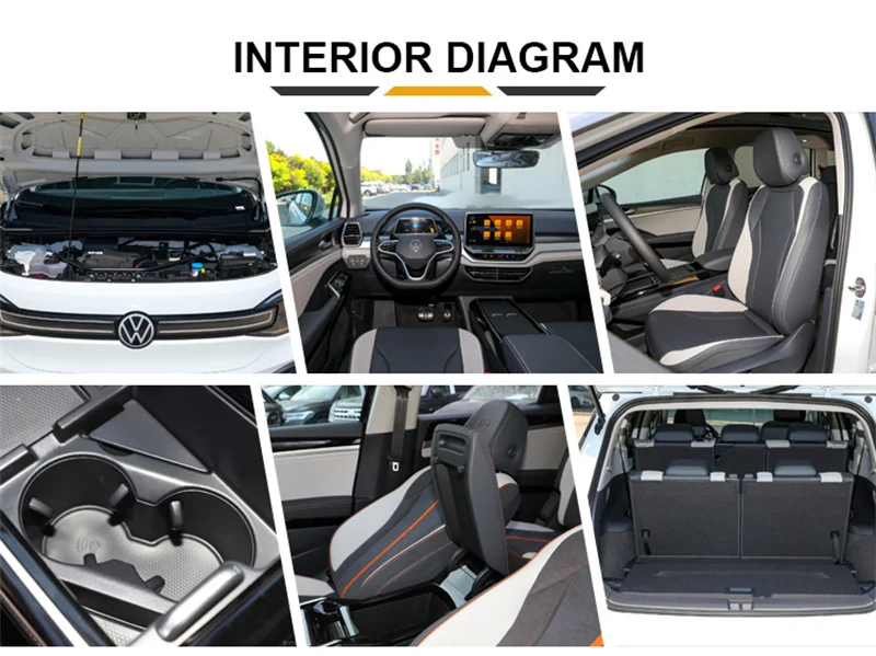 Id.6 Volkswagen Id 6 X Pro 2024 новый для продажи Vw Saic
