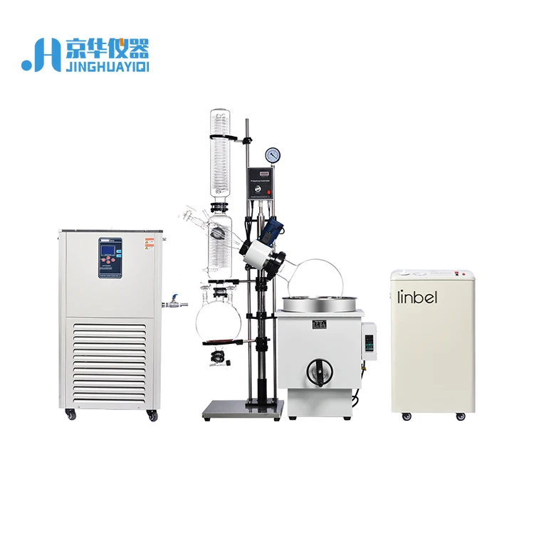 Lab Rotary Evaporator Manufacturer Direct Selling 20L High Vacuum Environment Efficient Solvent Distillation Rotary Evaporator
