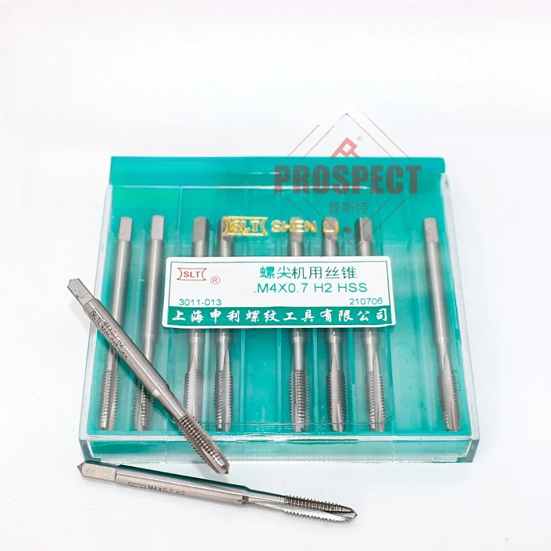 SHEN LI Neckless screw tip tap  tapping machine   brass taps thread tapping machine  hss  spiral tap spiral flute theread taps