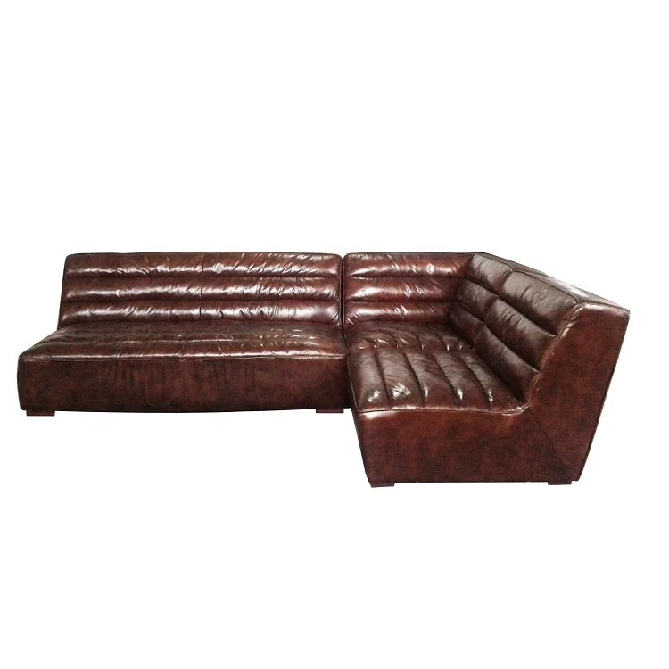 AIRFFY OEM/DOM divan sofa sets living room l shape leather sofa 3 seat L shape sectional l shaped sofa set living room furniture