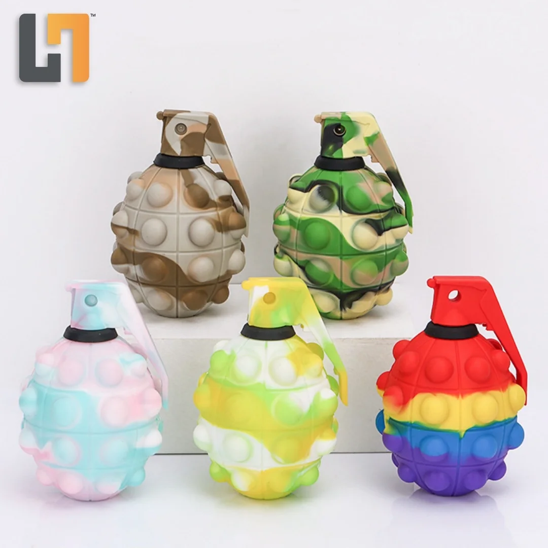 New Design Custom Anti-anxiety Beejay Squeeze ball 3D silicone push bubble toy pop sensory stress fidget stress ball toy