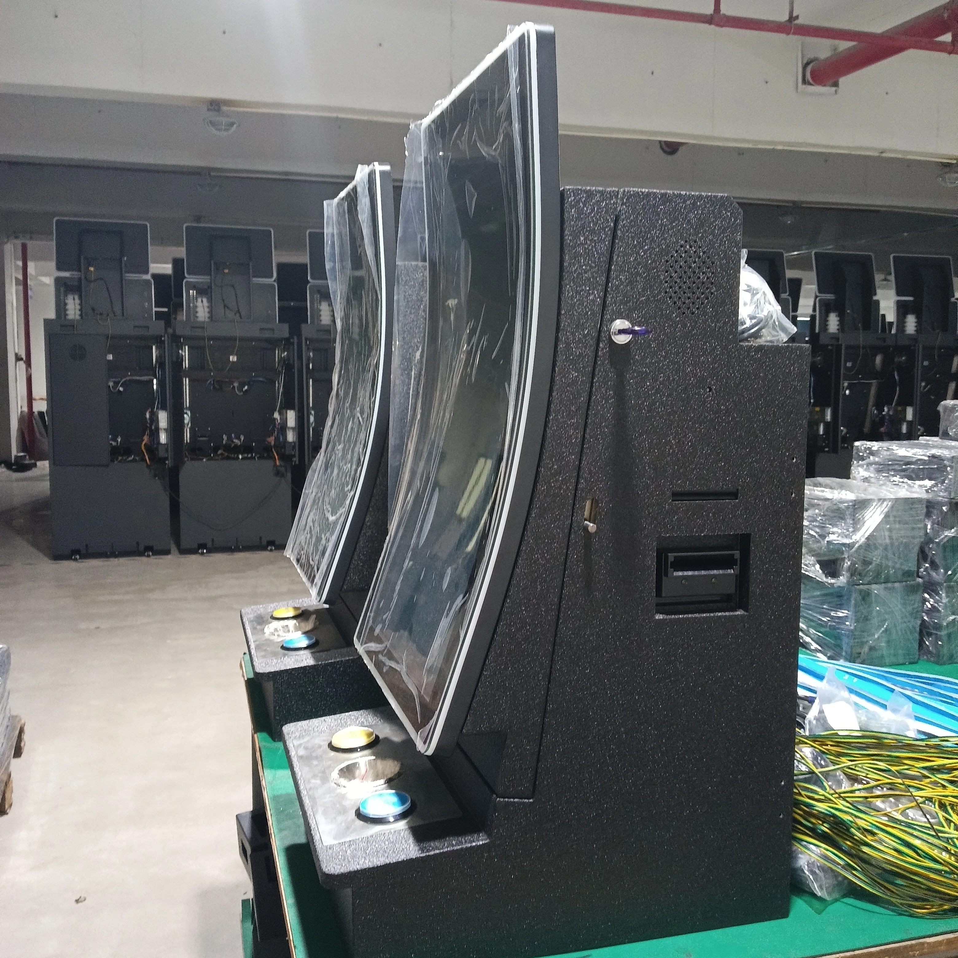 High Quality C Type Bartop Metal Cabinet 27 Inch Touch Screen Mini Arcade Skill Game Machine