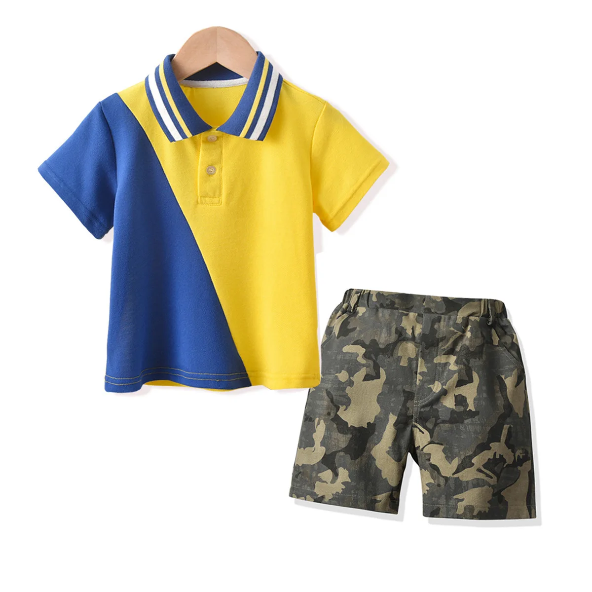 2023 Gentleman Suits Kids Outfits Summer Teenagers T Shirt Shorts Children Clothing Toddler Boy Dress Wholesale Baby Clothes
