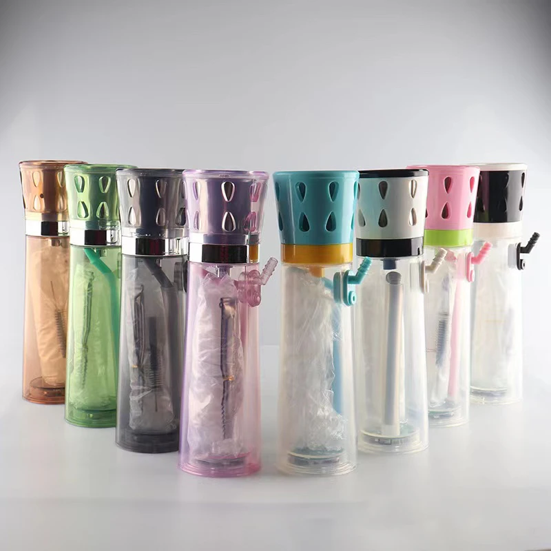 custom logo LED nargile smokes car shisha tobacco smoke shop hookah cups portable