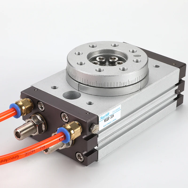 Rotating cylinder msqb-3A7A10A20A50A70A100A200A swing pneumatic 90 degree 180 degree rotating pneumatic cylinder