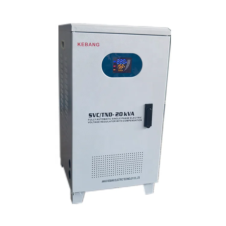 Однофазный 10kw Lcd Smart High-low Servo Avr регулятор напряжения стабилизатор