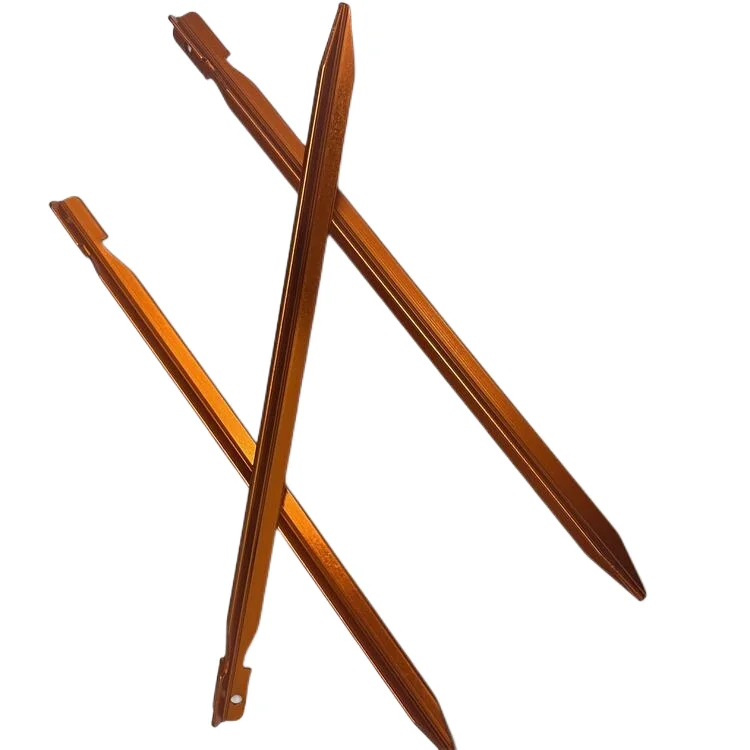 Professional Custom Aluminum Tent Peg Aluminium Stake Aluminum Tent Nail Pegs