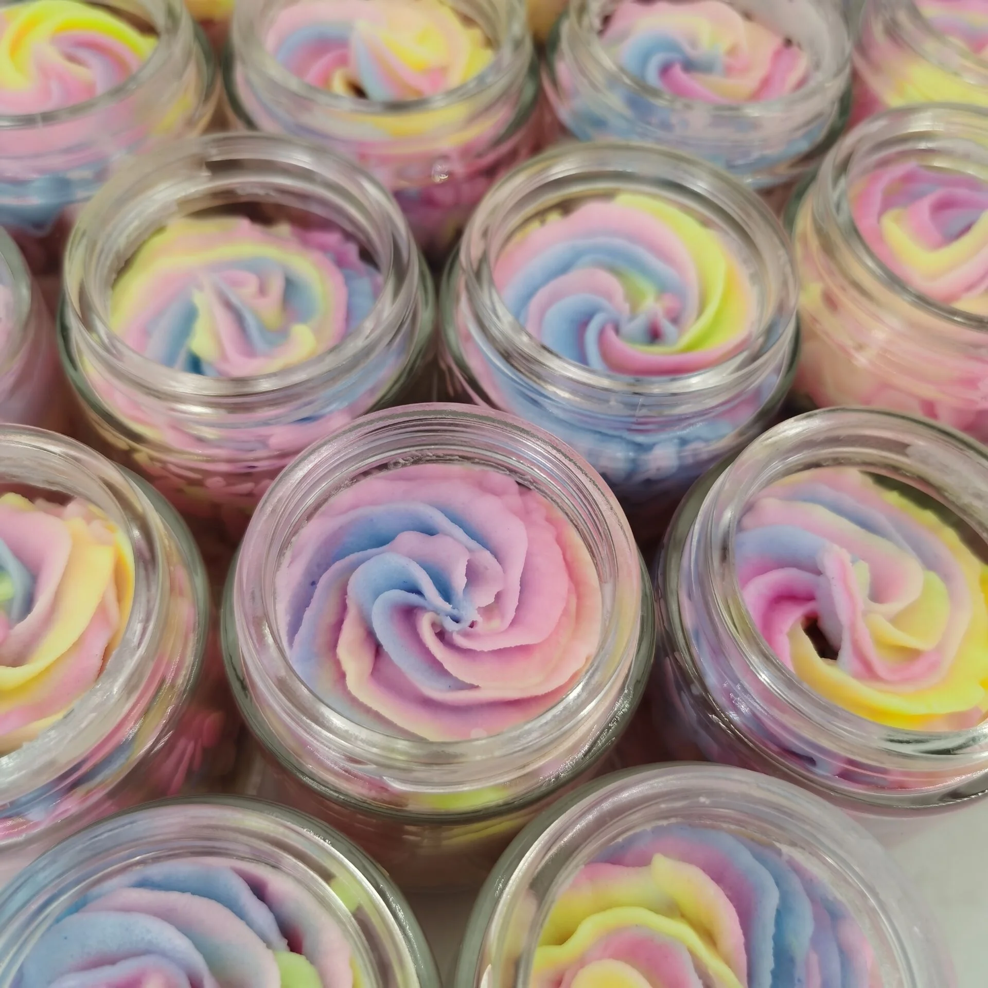 Jars Container Whipped The Shop Packaging Private Label Organic Vegan Unique Butters Rainbow Cream Cruelty free Body Butter