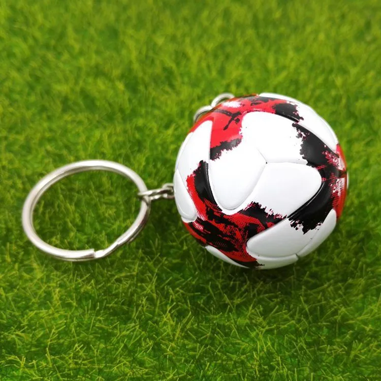 2022 High quality sport event gifts National flag key ring football club keychain soccer key chain keyring