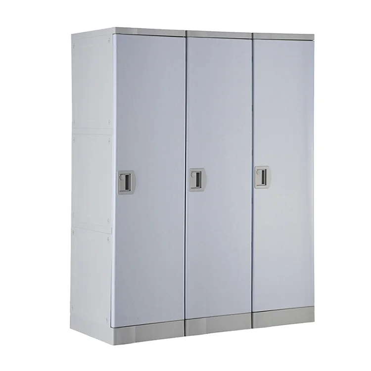 Toppla Factory Quality Odorless Plastic Outdoor Storage Cabinets Plastic Swimming Pools Locker Clothes Lockers