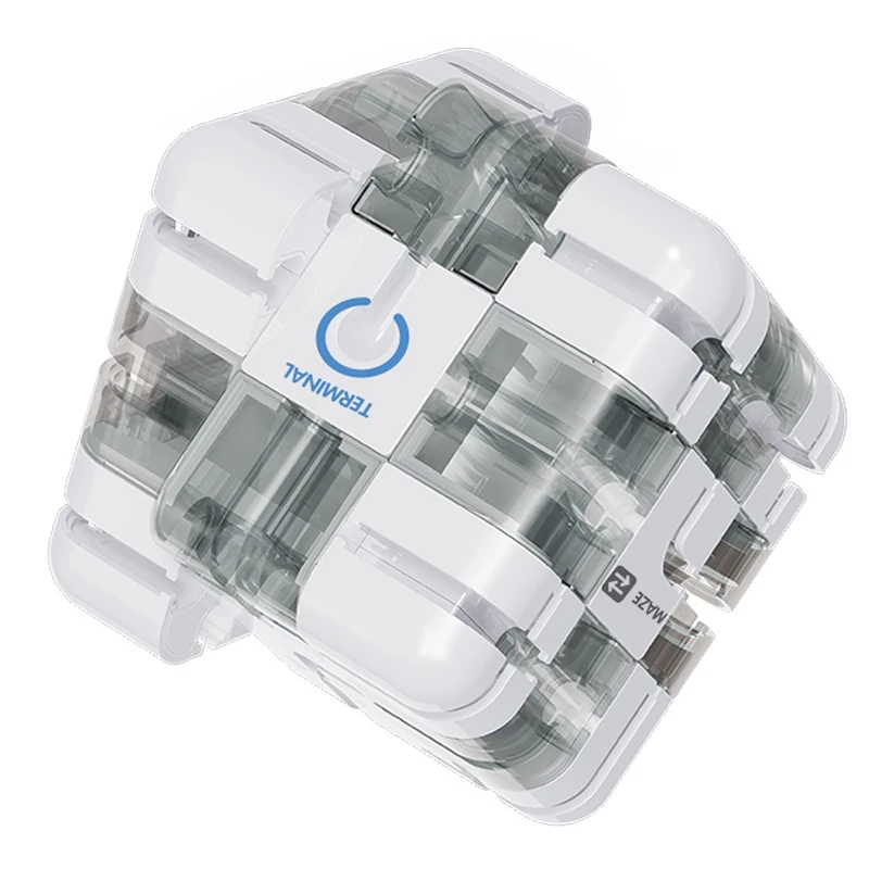 2024 new products 3D Maze 3x3 Speed Cube With Steel Ball Rolling Decompression Magic  Puzzle Kids Educational Games Toys