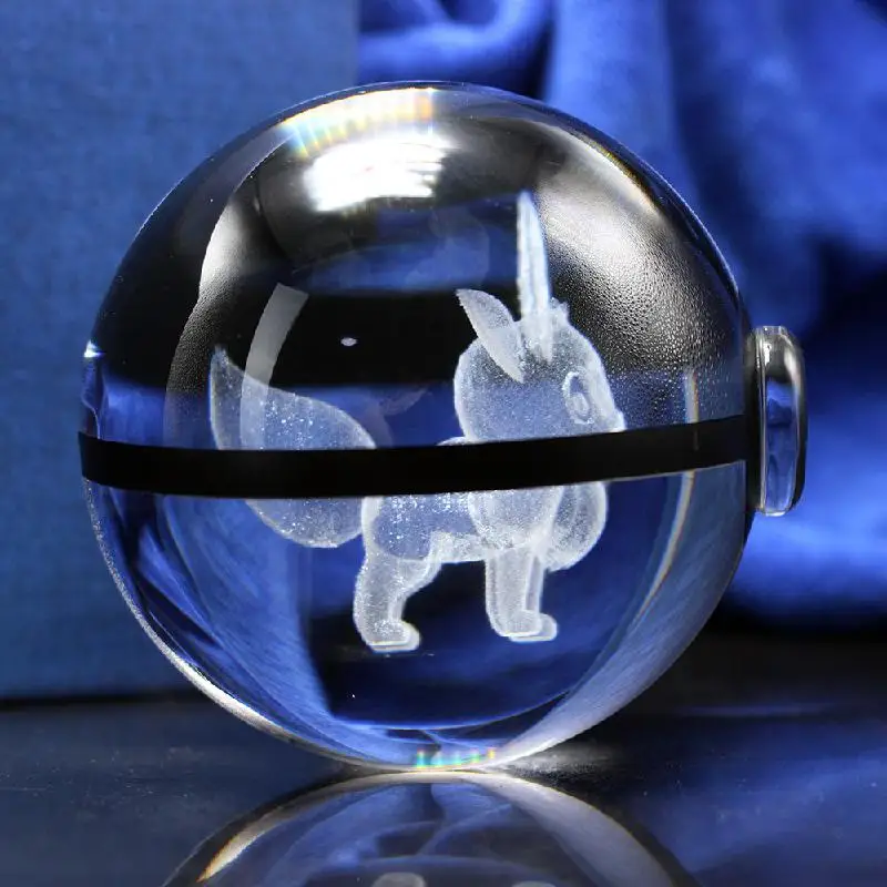 Creative Bedroom Bedside Decoration Gift Luminous Usb Touch Led 3d Table Lamp Rotating Crystal Glass Ball Night Light With Base