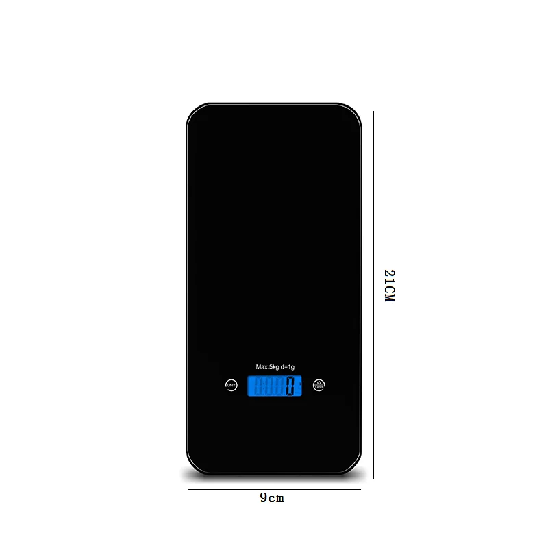 Электронные весы небольшого размера, кухонные весы для выпечки, OEM 5 кг