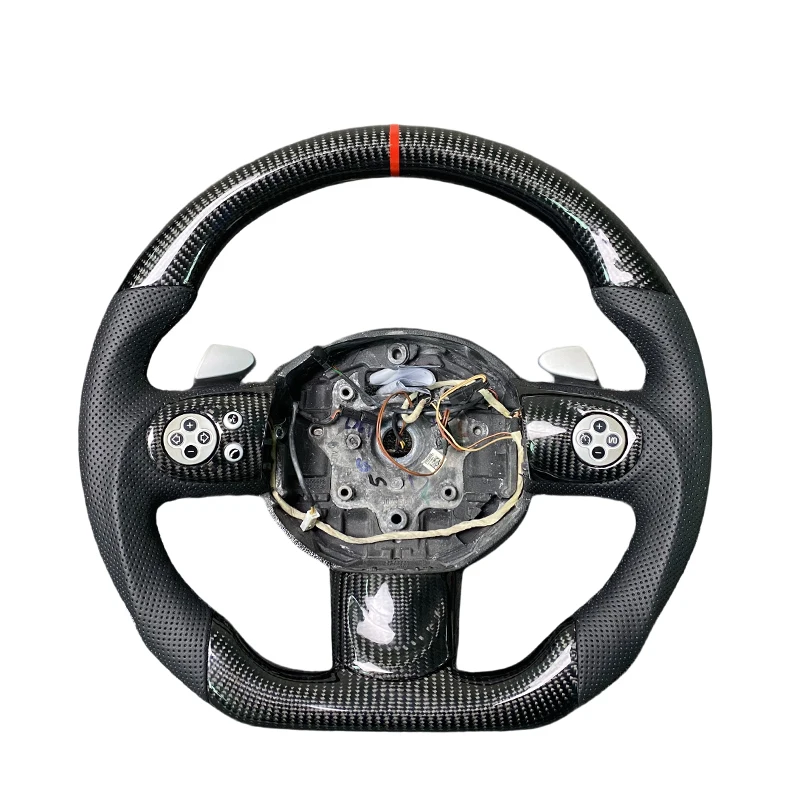 Спортивное Автомобильное рулевое колесо из углеродного волокна для BMW Mini R56 F55 F56 JCW R50 F57 R57 R55F60 F54 Cooper S