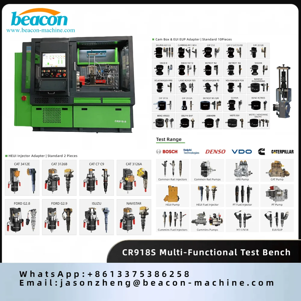 BC-CR918 common rail injector test bench mechanical injection pump test bench