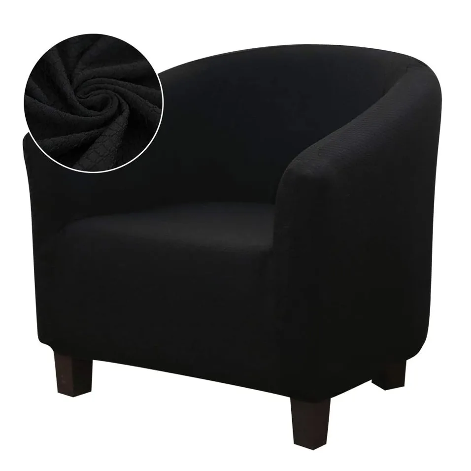 High Stretch Water Repellent Club Tub Chair Sofa Couch Cover Armchair Sofa Slipcover Furniture Protector