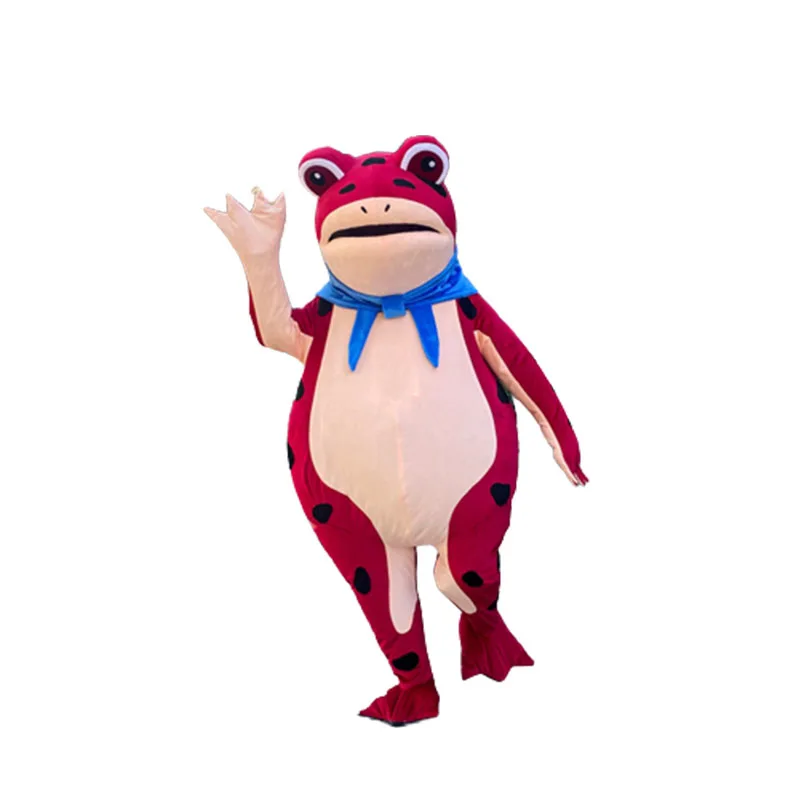 Wholesale Amusement Park Facilities Customized Unisex Adult Kids Animal Costume Mascot Child Frog Mascot Costume