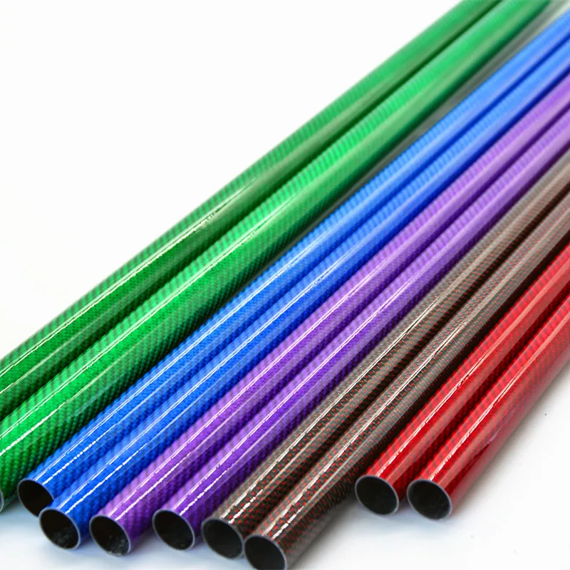 50mm outer diameter and 47mm inner diameter carbon fiber tube 1000mm long with free of mould cost carbon fibre rod pole