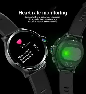 Intrinsically Safe Smartwatch Heart Rate Tracker 4g Wifi Gps Navigation Business Android ex proof Smart Watch