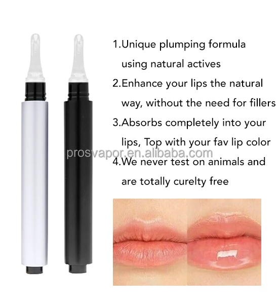 Custom logo for sexy lip pressed tube instant volume private label liquid silicone lip plumper device automatic lip plumper