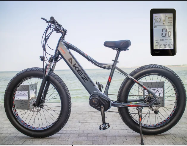 500W powerful semi-hidden battery mountain electric bike with CE for sale