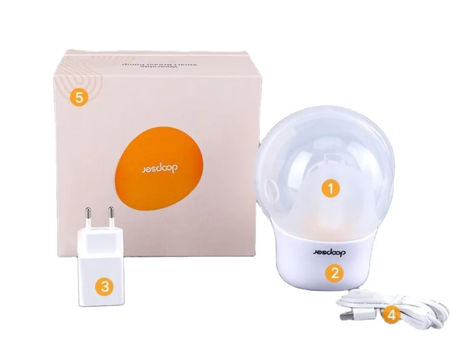 J561  Speed Control with 3 Modes  Silicone Portable Wireless Hands Free Wearable Electric Breast Pump