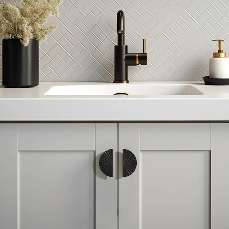 2024 Designer cabinet handles/luxury zinc alloy kitchen cabinet door handle/furniture handles knobs