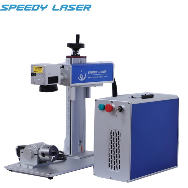 Nanjing Speedy Laser Color Marking on Stainless Steel JPT Mopa M7 Fiber Machine