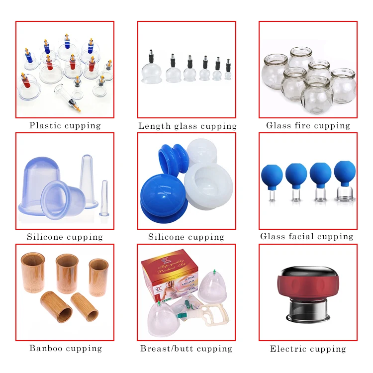 Hot Sale Cupping Therapy Massager Electronic Cupping Electric Vacuum Cupping Massage Body Cups