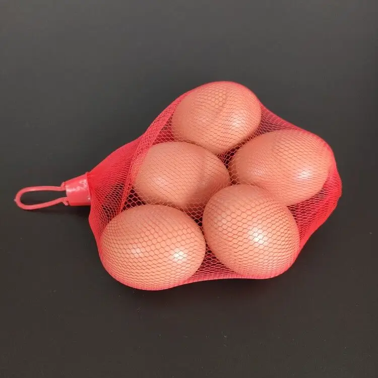 LMA-13 Wooden Fakes Faux Fake-Eggs Children Play Kitchen Game Food Toy Log Color Easter Eggs