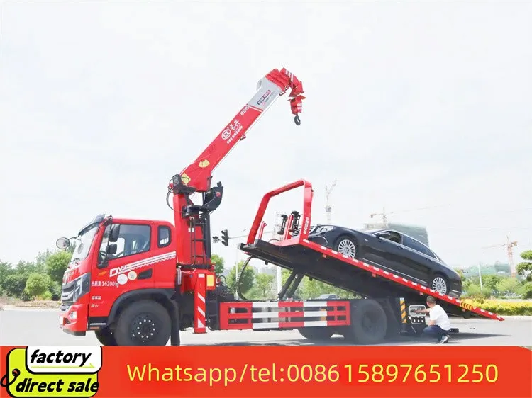 Лидер продаж краны Dongfeng 12 тонн для эвакуаторов гидравлическая лебедка 4x2 бортовой аварийный кран
