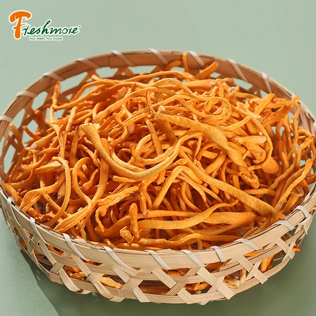 Professional Iried Mushroom Wild Sinensis Cordyceps for wholesales