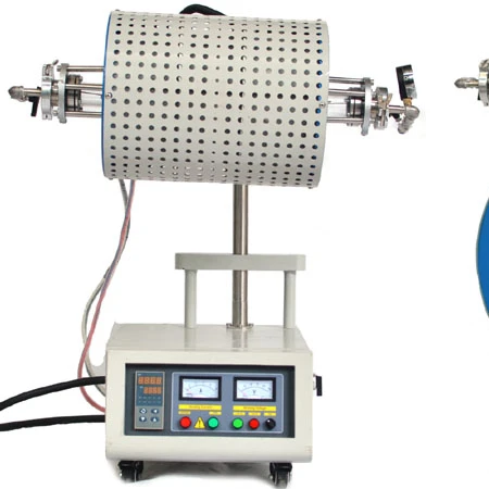 1200 degree multi-position tube furnace heat treatment equipment