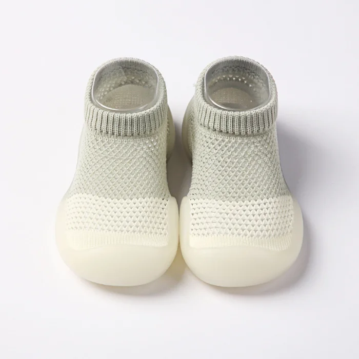 Knit Slipper Baby rubber Soles Socks Non Slip Baby Socks Rubber sole Baby Shoe Socks