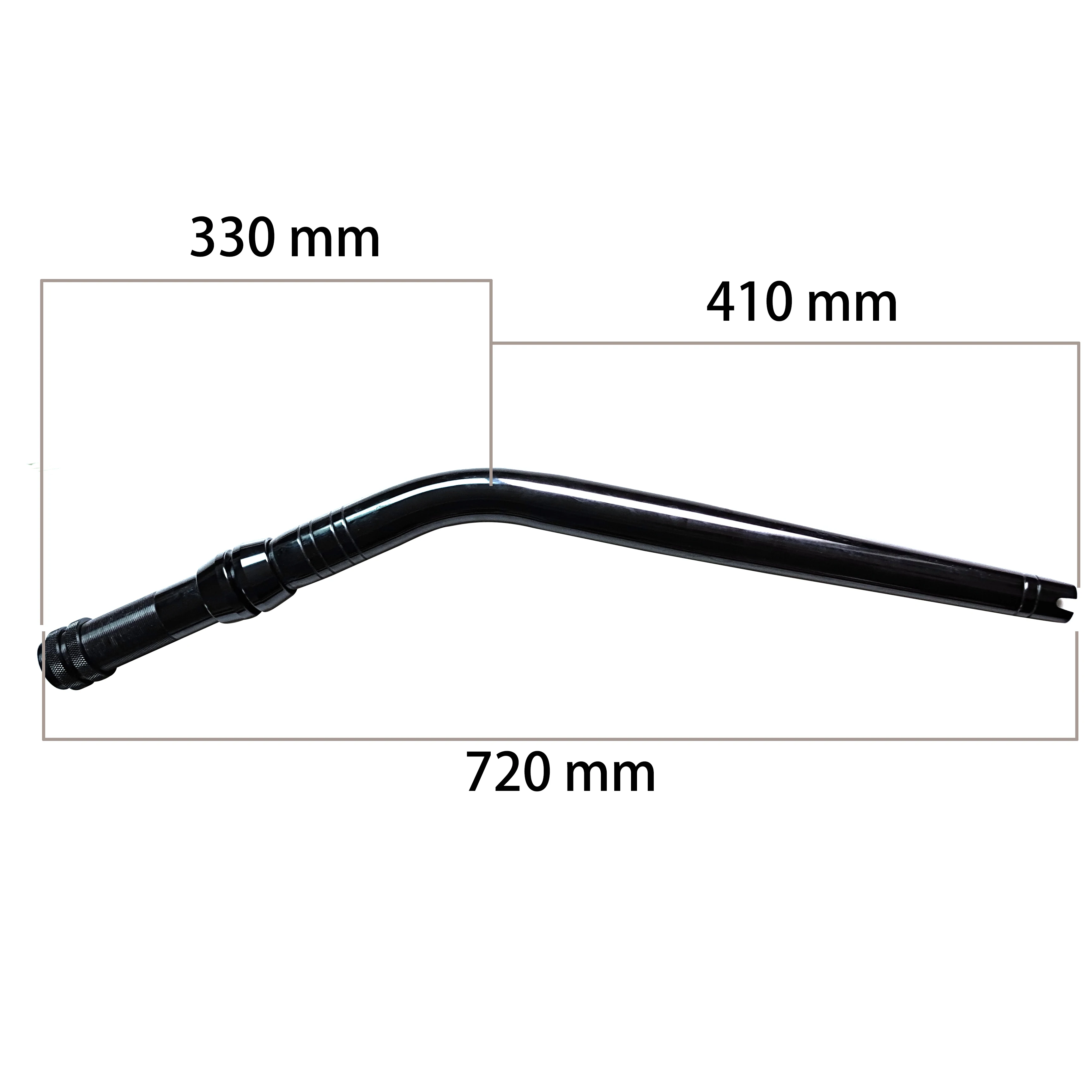 New Oem Aluminum Big Game Fishing Boat Rod  Heavy Duty Component Bend Butt Handle Fishing Trolling Rod Butt Holder