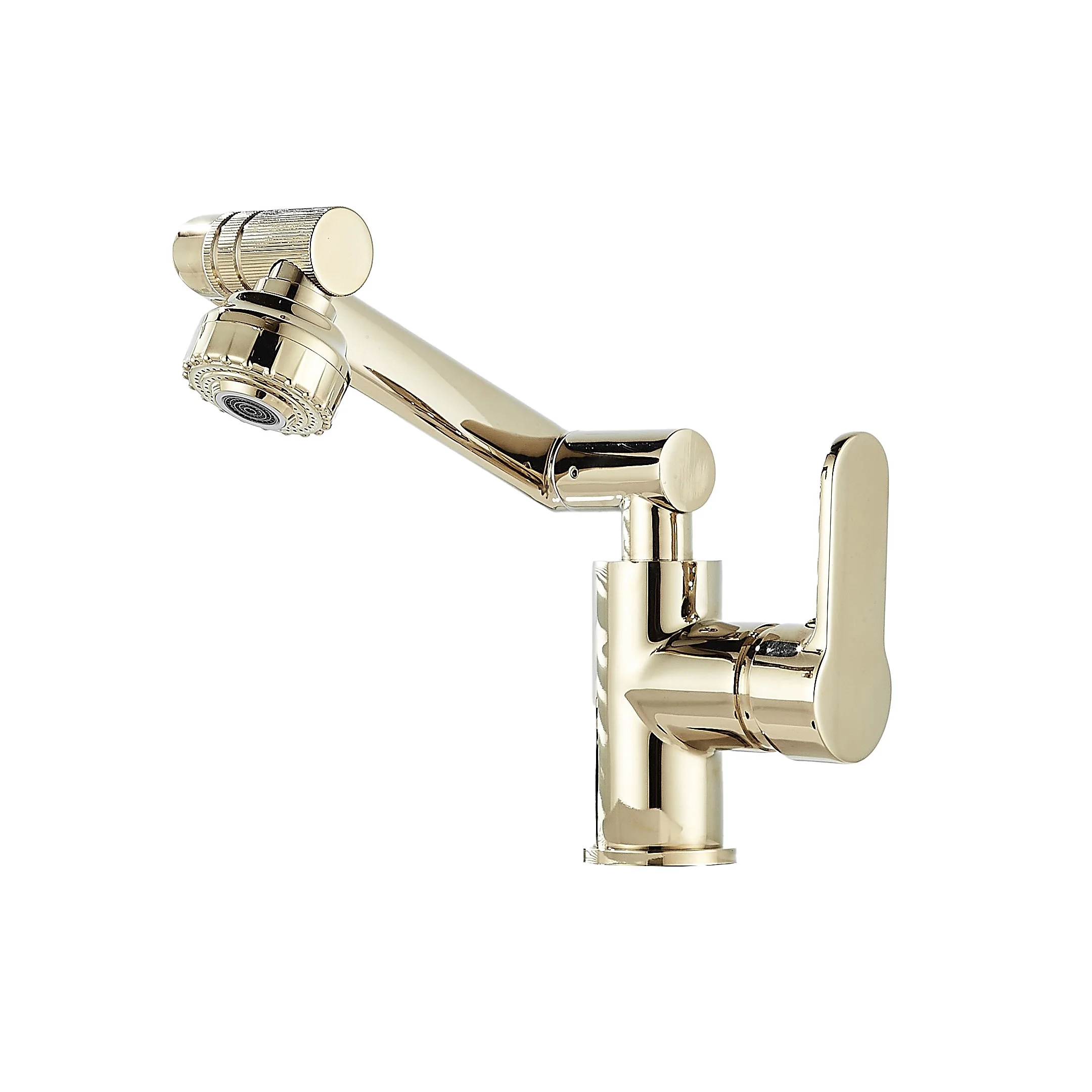 High Quality Cat Shape Basin Faucet Brass Vessel Sink Faucet Hot and Cold Water Tap 1080° Swivel Washbasin Faucets For Bathroom