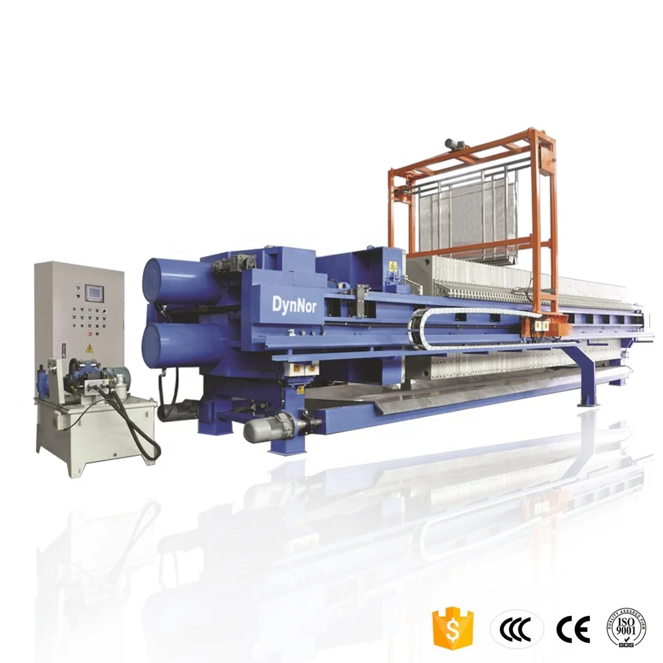 PLC Control Automatic Recessed Filter Press for Desliming