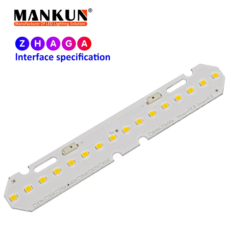 2F Linear LED Module PCB aluminum with SMD 2835 64LEDs 200Lm/w 4000K CCT LED Module