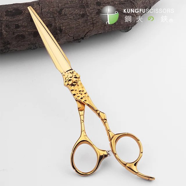 KUNGFU  Barber Hair Shear Cutting Professional Salon Haircut Hair Scissors