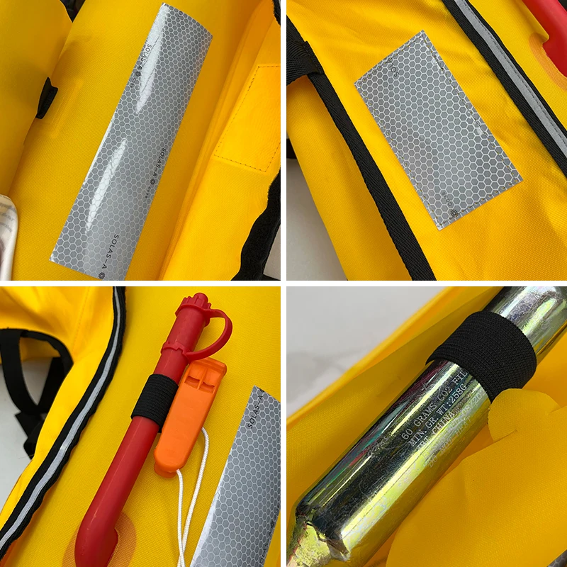 Eyson Custom Personalized Life Saving Equipment Support Accessories Co2 Cartridge Automatic Life Jacket