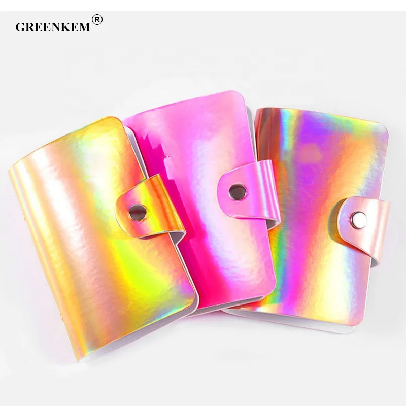Большой прямоугольный держатель GREENKEM для штамповки ногтей органайзер с 20 отделениями пустой чехол из искусственной