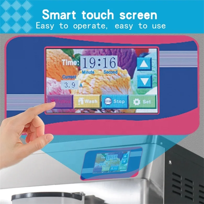 Chinese supplier automatic popsicle hard ice cream machine business