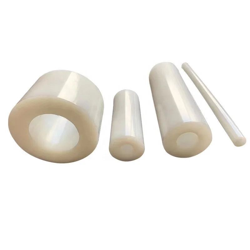 High Hardness PE  HDPE  UHMW PE   White Plastic Core Extrusion Core Tubes  for  Supply